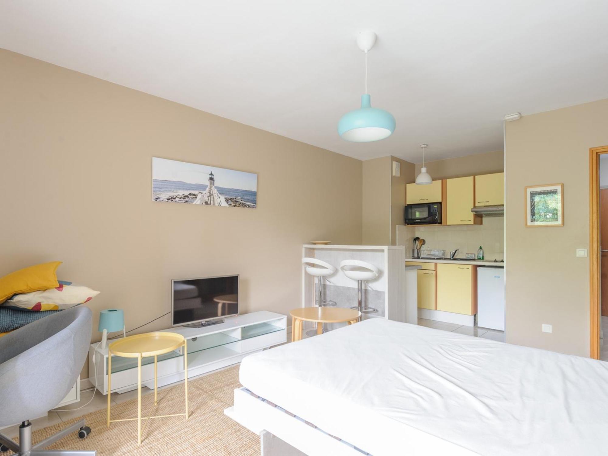 Studio Ensoleille Au Bord De Mer Avec Balcon Et Parking, Proche Centre Et Plage - La Rochelle - Fr-1-535-51 Εξωτερικό φωτογραφία